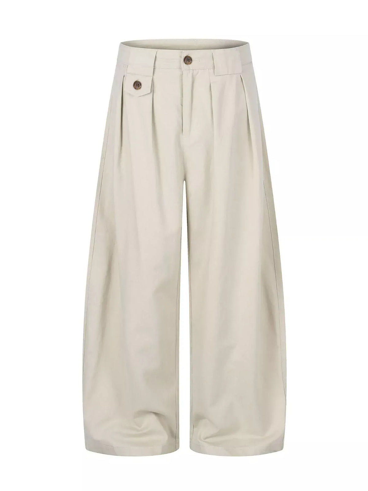 Men's Wide-Leg Pleated Casual Pants The Nichole Collection