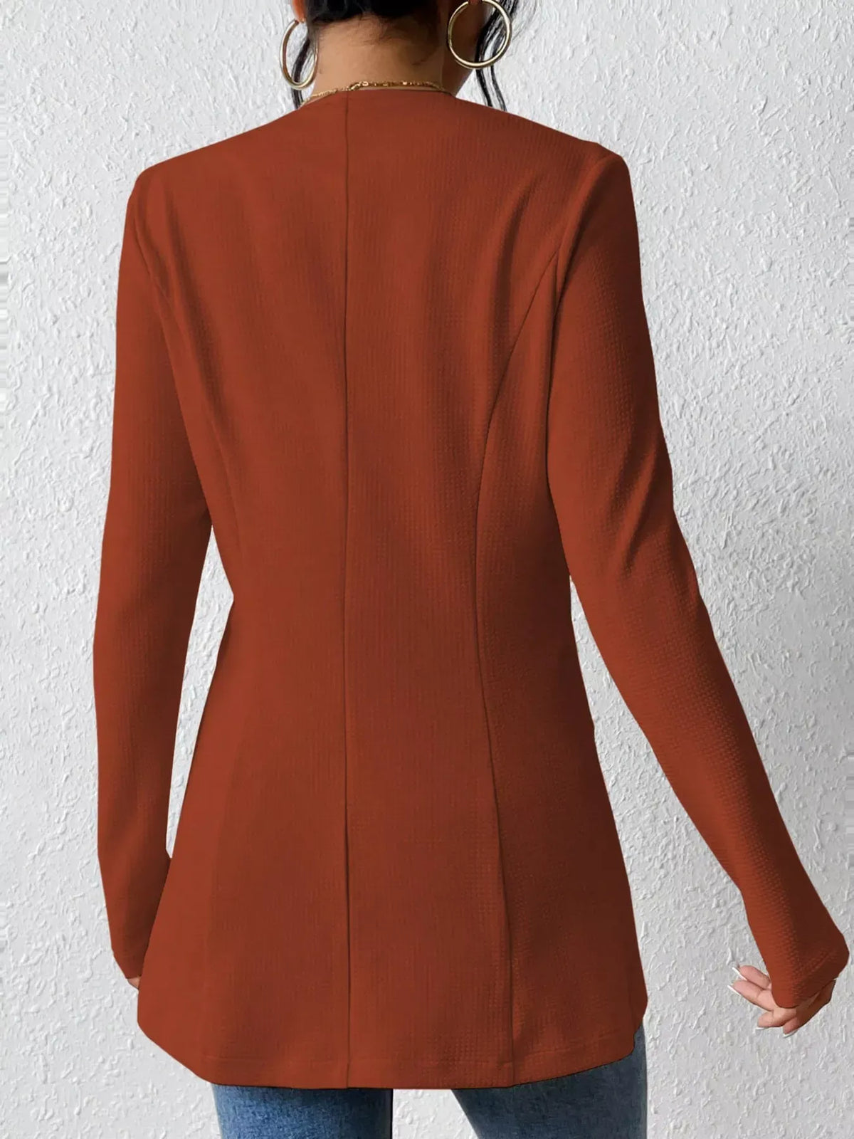 Single-Button Long-Sleeve Blazer The Nichole Collection - Official Site