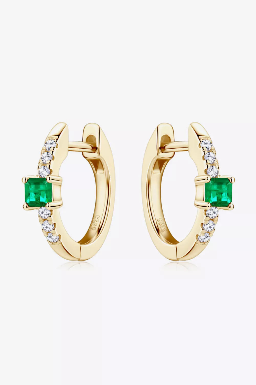 LAB-GROWN EMERALD EARRINGS The Nichole Collection - Official Site