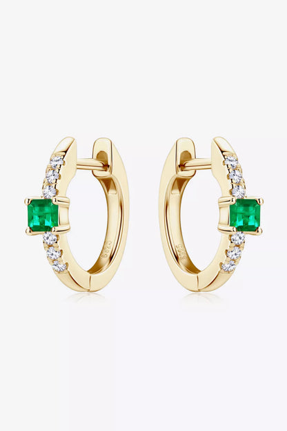 LAB-GROWN EMERALD EARRINGS The Nichole Collection - Official Site