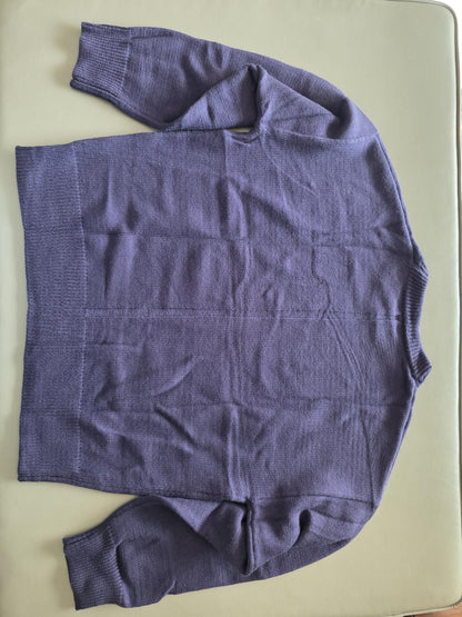 Oversized Cashmere-Blend Crewneck Sweater The Nichole Collection