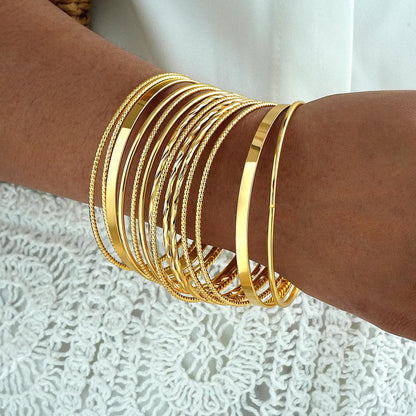 Stackable Bangle Bracelets