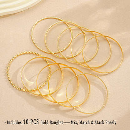 Stackable Bangle Bracelets The Nichole Collection - Official Site