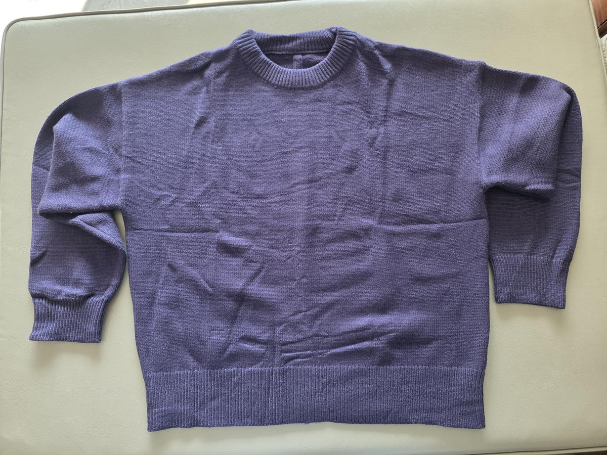 Oversized Cashmere-Blend Crewneck Sweater The Nichole Collection