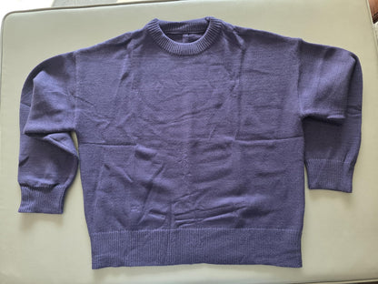 Oversized Cashmere-Blend Crewneck Sweater The Nichole Collection