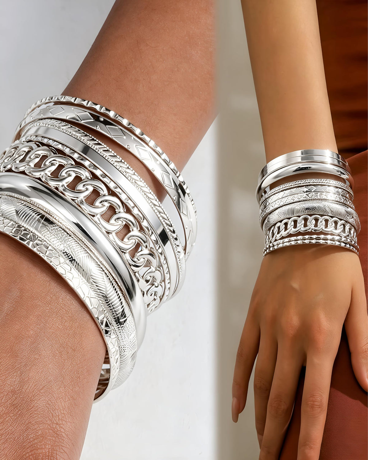 Stackable Bangle Bracelets The Nichole Collection - Official Site