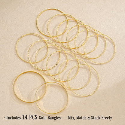Stackable Bangle Bracelets