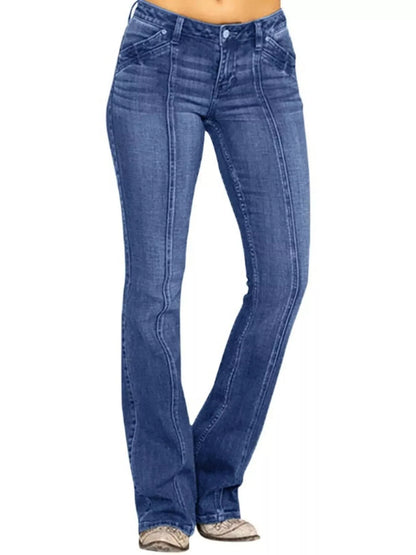 MID-RISE BOOTCUT JEANS The Nichole Collection - Official Site