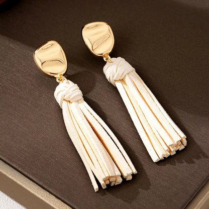 VELVET TASSEL EARRINGS The Nichole Collection - Official Site