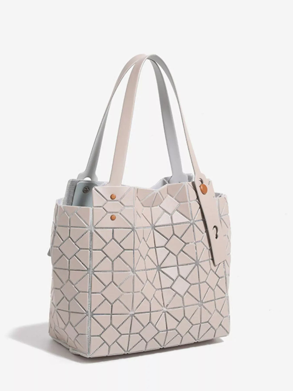 SCULPTURED GEOMETRIC TOTE The Nichole Collection - Official Site