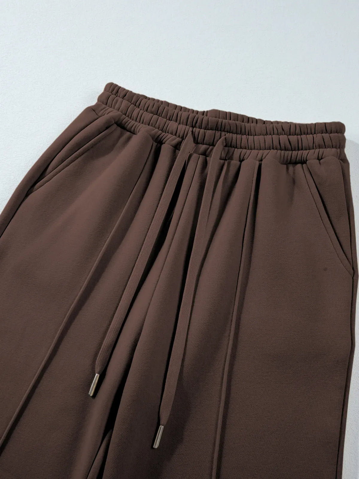 Collared Sweatshirt and High-Waisted Pants Set The Nichole Collection - Official Site