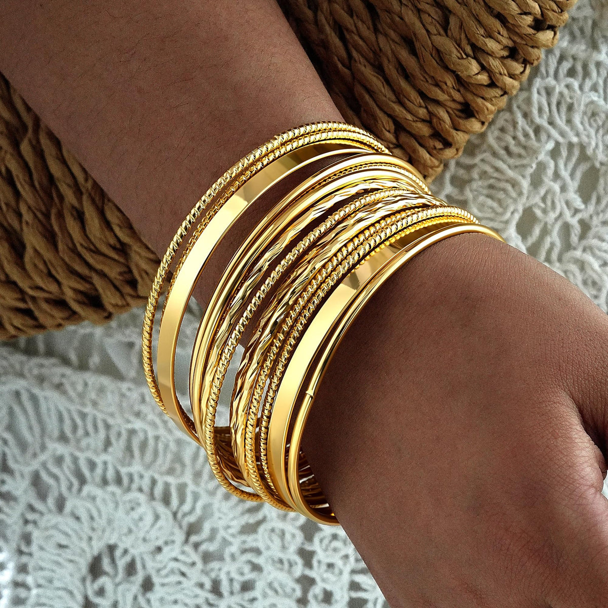 Stackable Bangle Bracelets