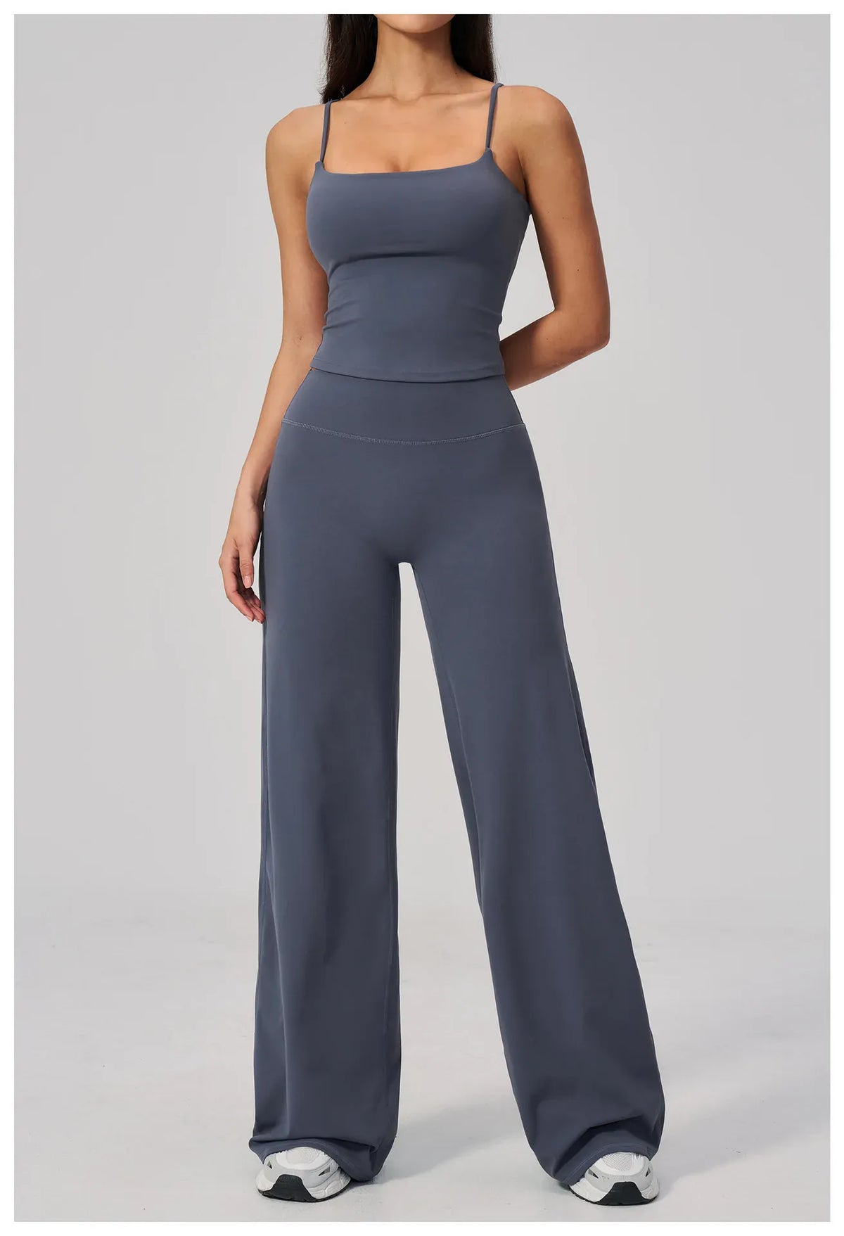 Seamless Tank and High-Waisted Pants Yoga Set The Nichole Collection