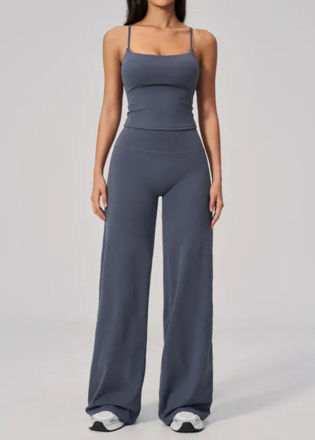 Seamless Tank and High-Waisted Pants Yoga Set The Nichole Collection