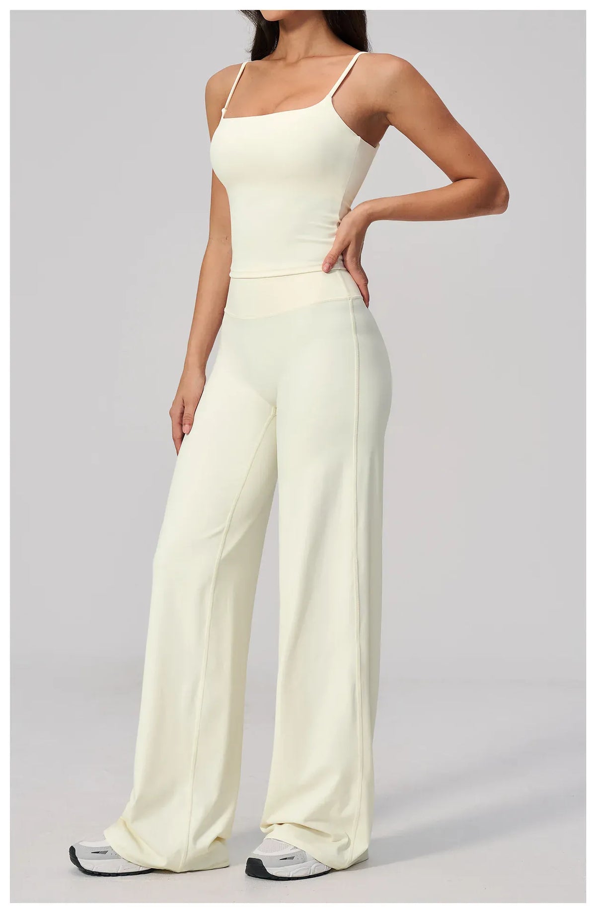 Seamless Tank and High-Waisted Pants Yoga Set The Nichole Collection
