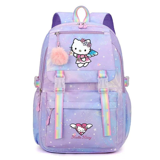Hello Kitty Large Capacity Backpack – Kids' Waterproof School Bag The Nichole Collection - Official Site
