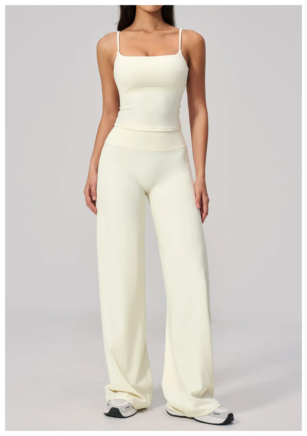 Seamless Tank and High-Waisted Pants Yoga Set The Nichole Collection