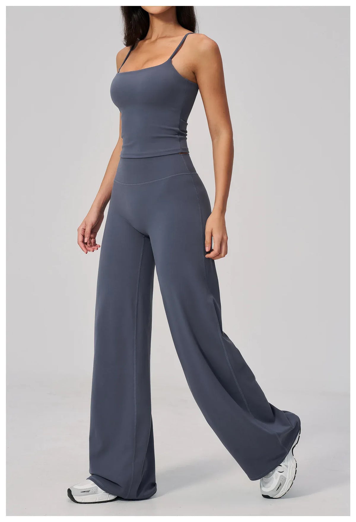 Seamless Tank and High-Waisted Pants Yoga Set The Nichole Collection