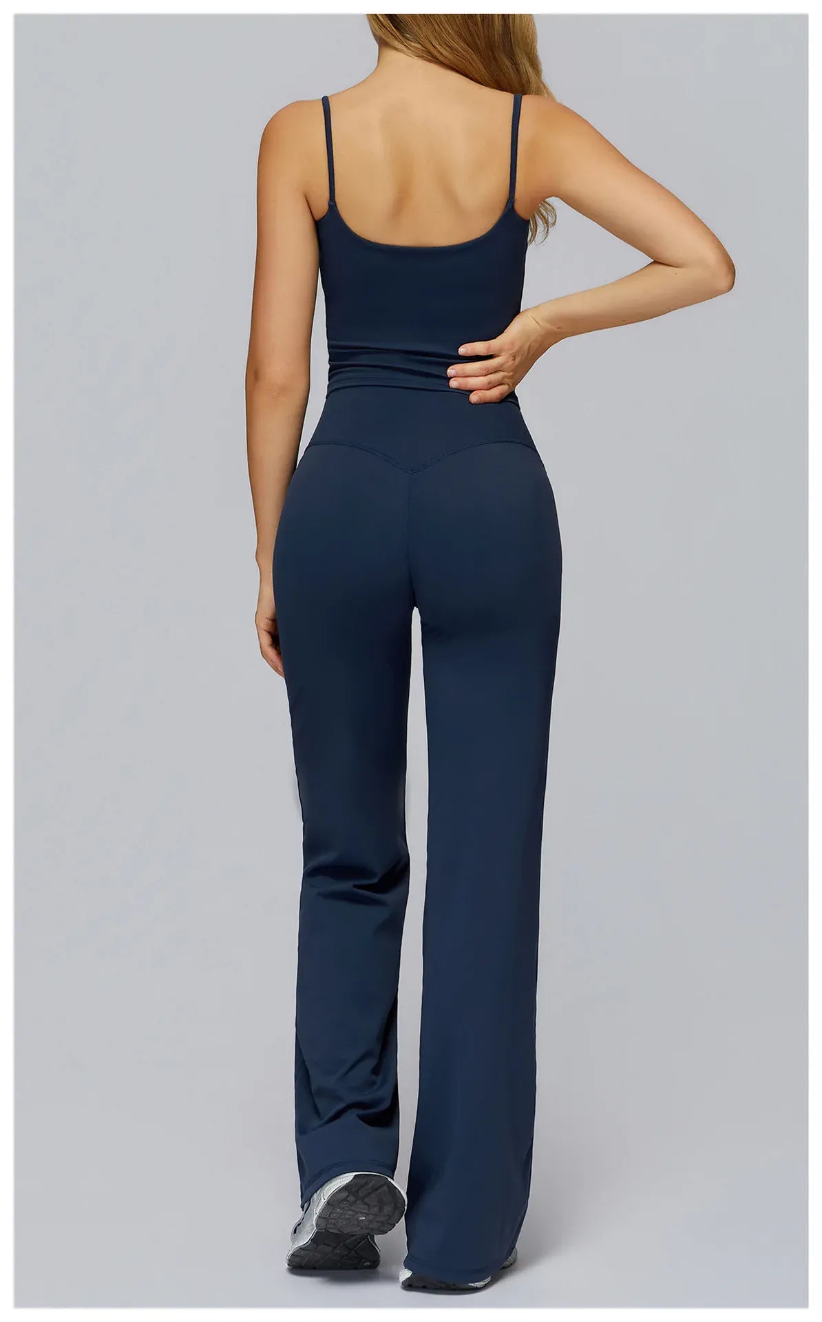 Seamless Tank and High-Waisted Pants Yoga Set The Nichole Collection
