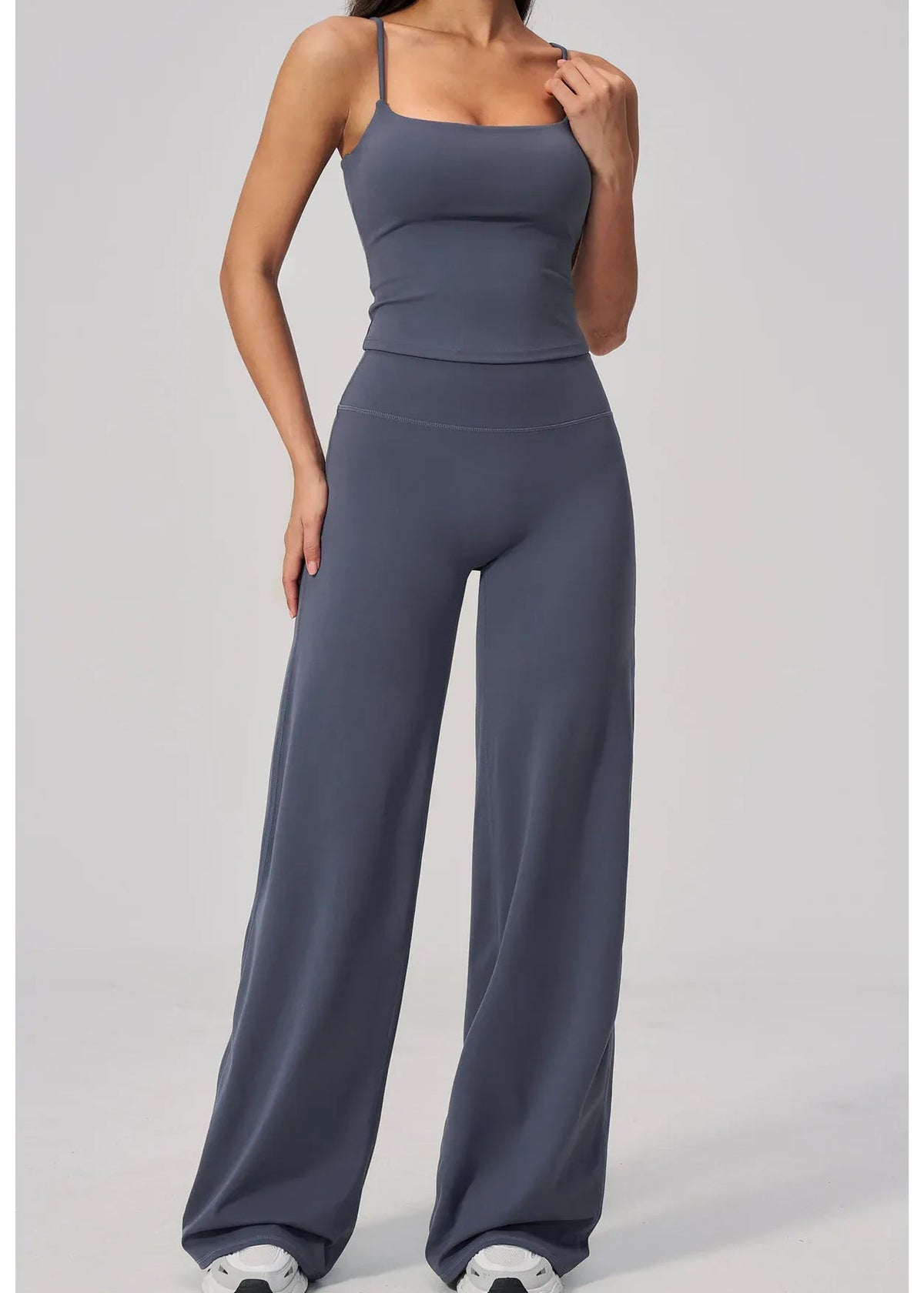 Seamless Tank and High-Waisted Pants Yoga Set The Nichole Collection