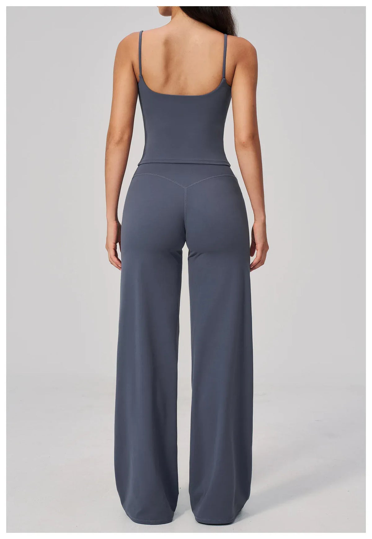 Seamless Tank and High-Waisted Pants Yoga Set The Nichole Collection