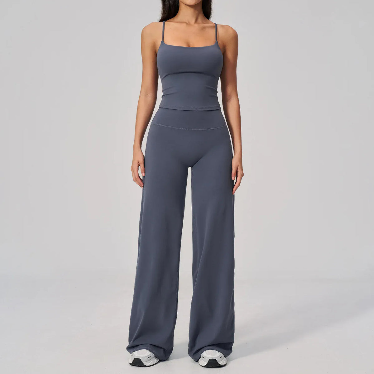 Seamless Tank and High-Waisted Pants Yoga Set The Nichole Collection