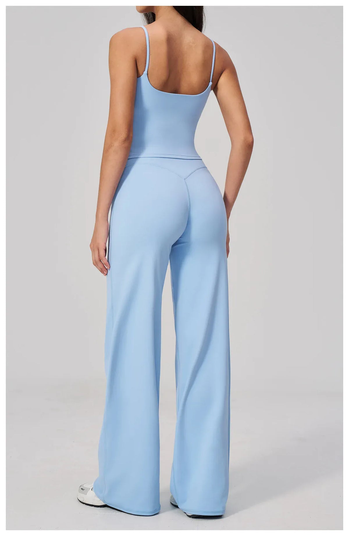 Seamless Tank and High-Waisted Pants Yoga Set The Nichole Collection