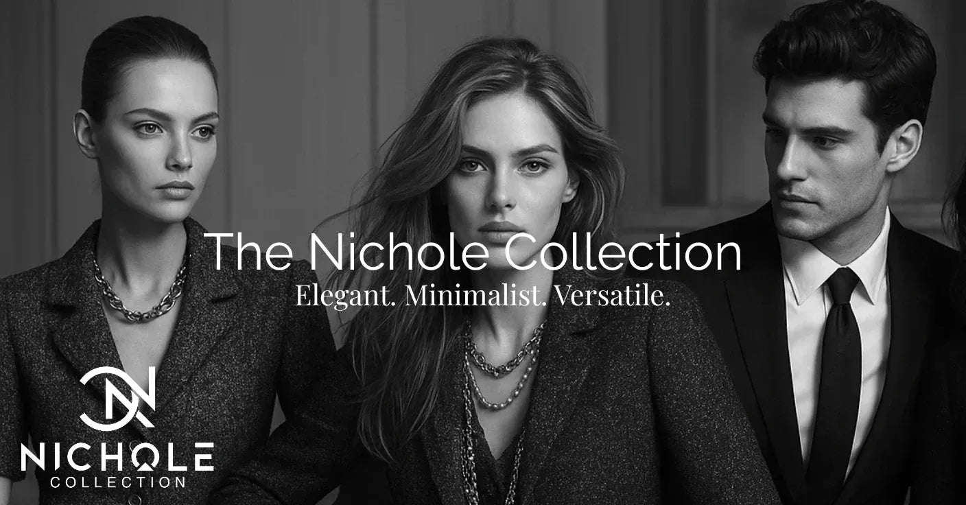 Women’s luxury fall and winter clothing boutique – coats, sets, dresses, and accessories by The Nichole Collection.