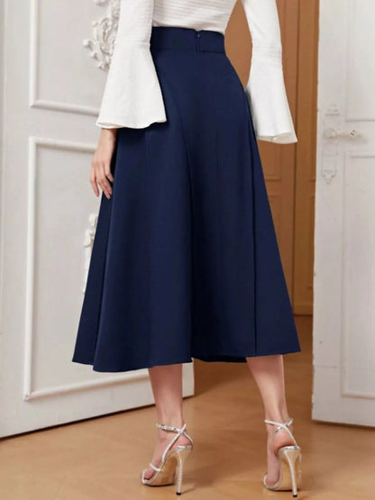 A-Line Midi Skirt The Nichole Collection - Official Site
