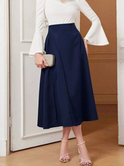 A-Line Midi Skirt The Nichole Collection - Official Site