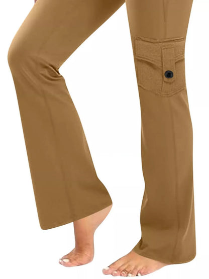 High-Waisted Yoga Pants with Pockets The Nichole Collection - Official Site
