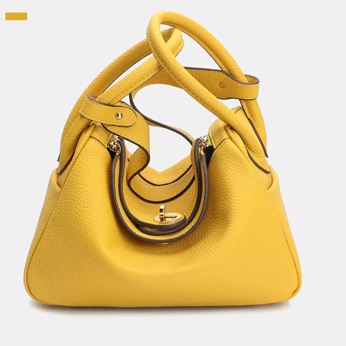 PEBBLED FOLD-OVER SATCHEL The Nichole Collection - Official Site