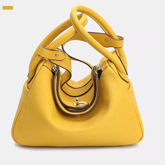 PEBBLED FOLD-OVER SATCHEL The Nichole Collection - Official Site