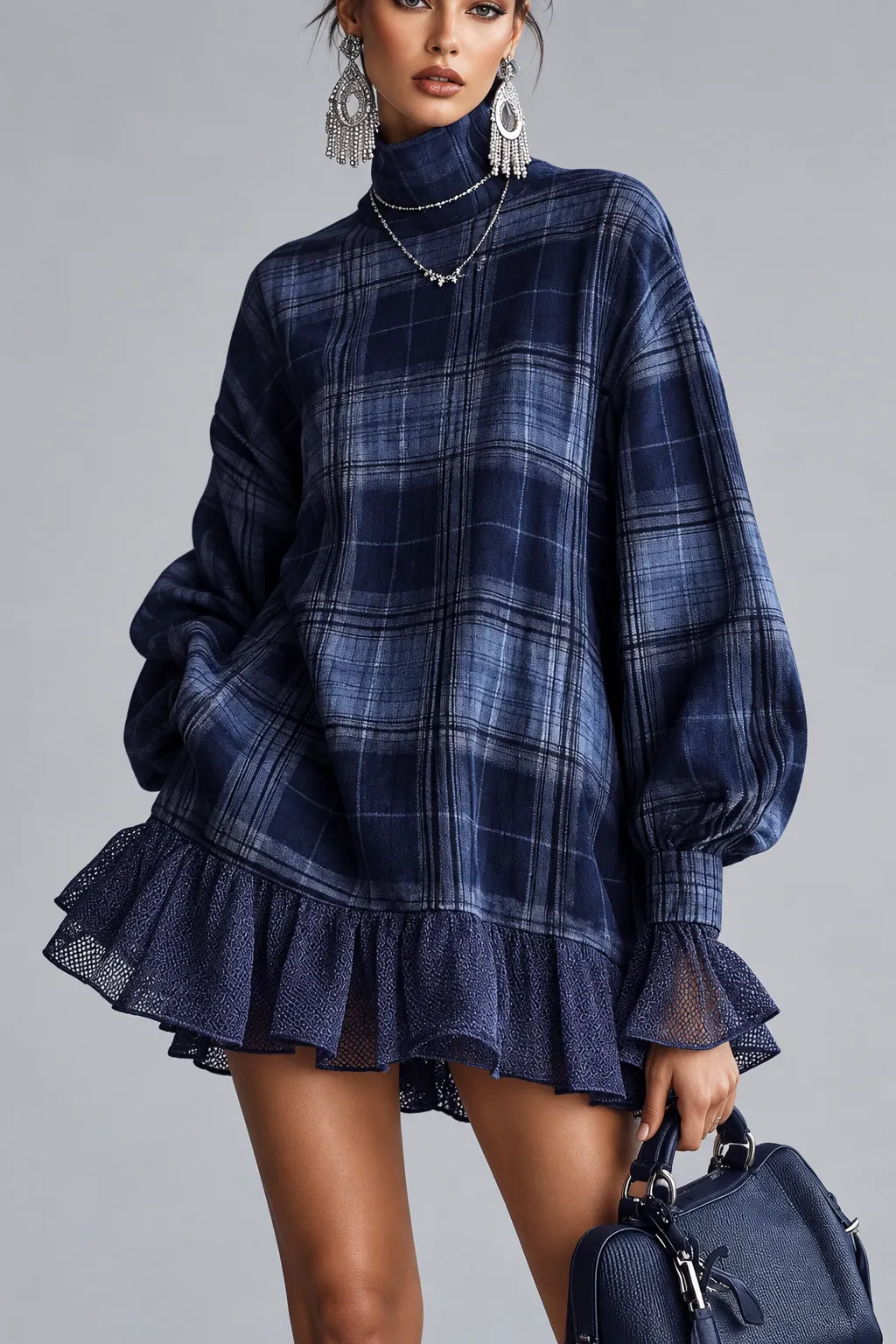THE PLAID RUFFLE MINI The Nichole Collection - Official Site