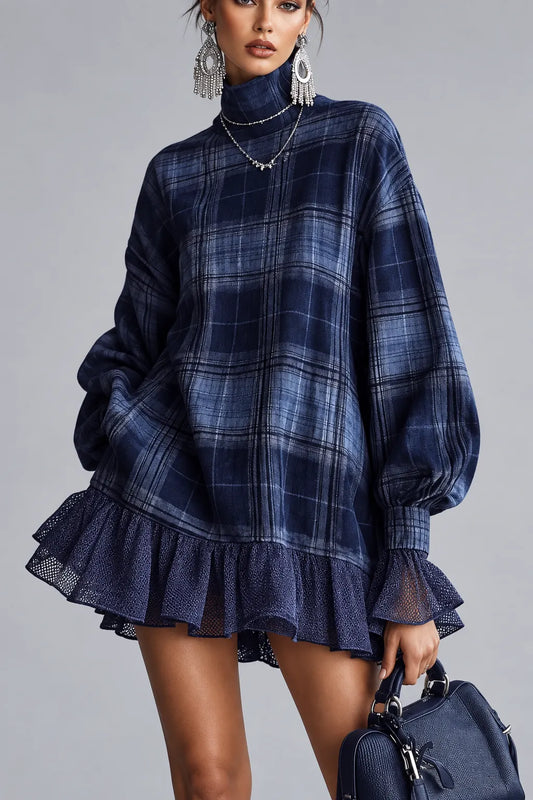 THE PLAID RUFFLE MINI The Nichole Collection - Official Site