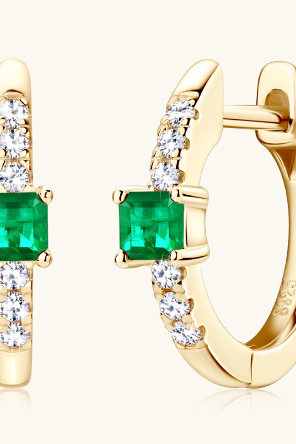 LAB-GROWN EMERALD EARRINGS The Nichole Collection - Official Site