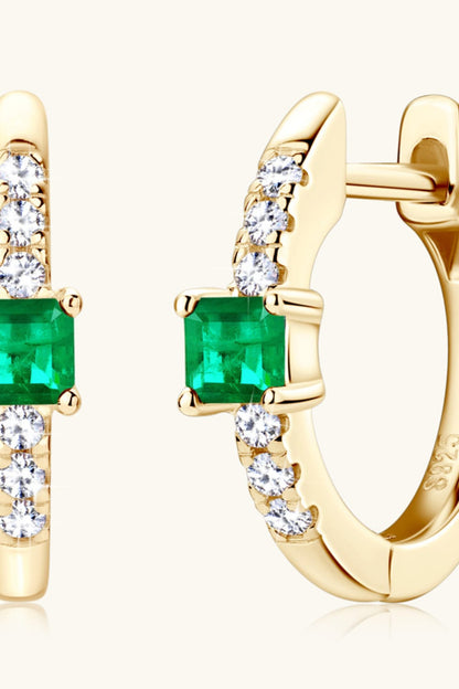 LAB-GROWN EMERALD EARRINGS The Nichole Collection - Official Site