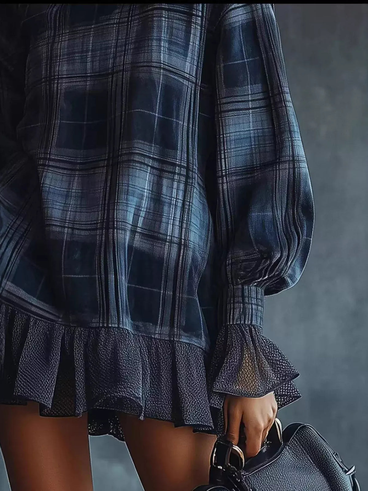 THE PLAID RUFFLE MINI The Nichole Collection - Official Site