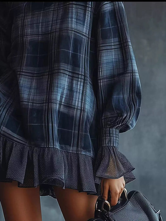 THE PLAID RUFFLE MINI The Nichole Collection - Official Site