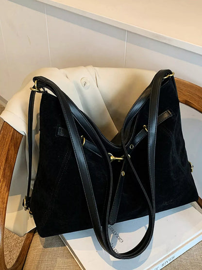 Adjustable Strap Crossbody Bag Black / ONESIZE The Nichole Collection