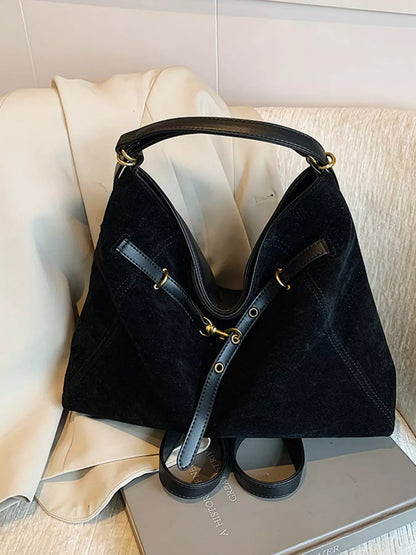 Adjustable Strap Crossbody Bag Black / ONESIZE The Nichole Collection