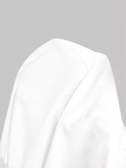 Asymmetrical Button Long Sleeve Shirt The Nichole Collection