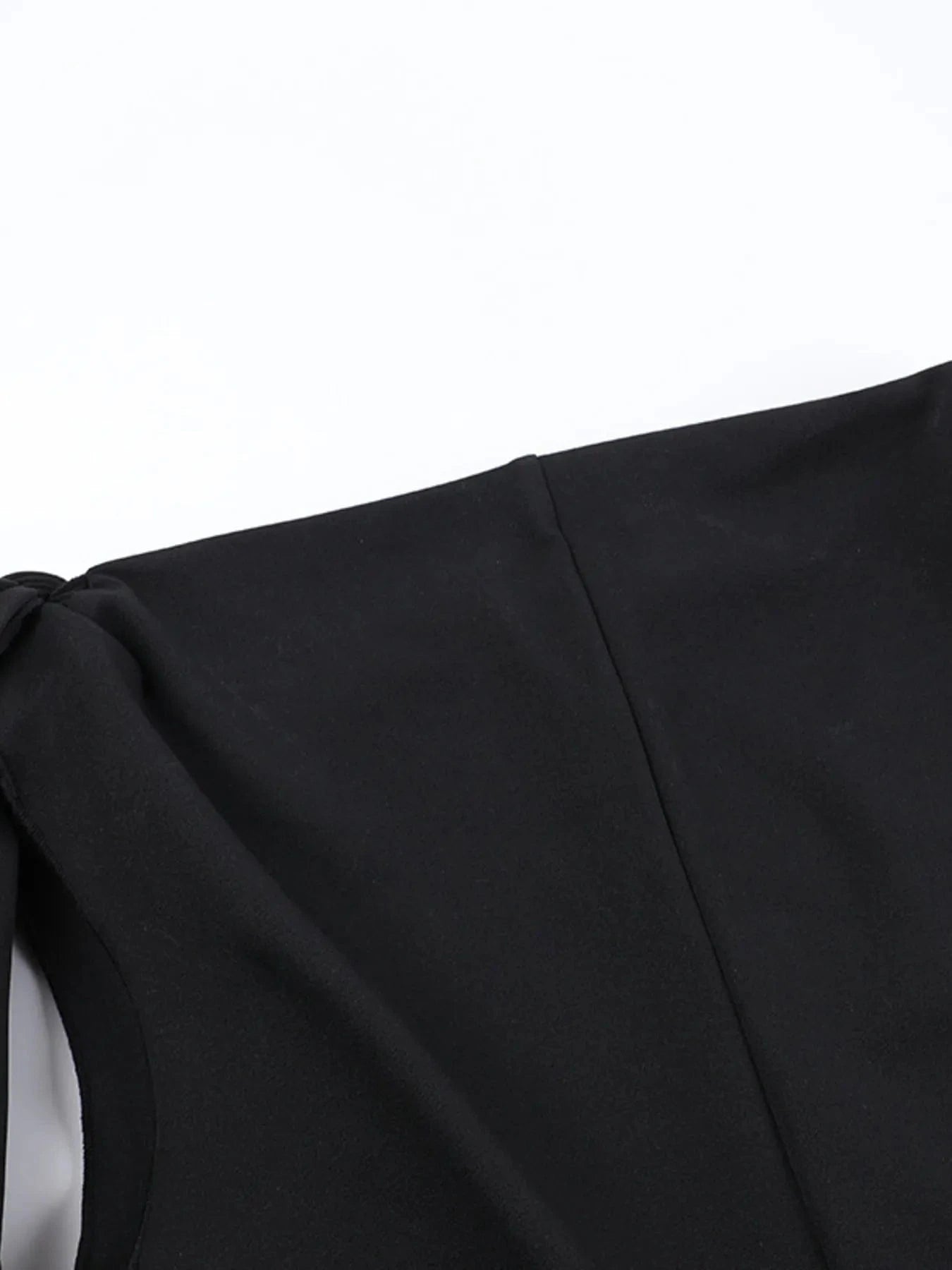 Asymmetrical Tied Sleeveless Maxi Dress Dresses The Nichole Collection
