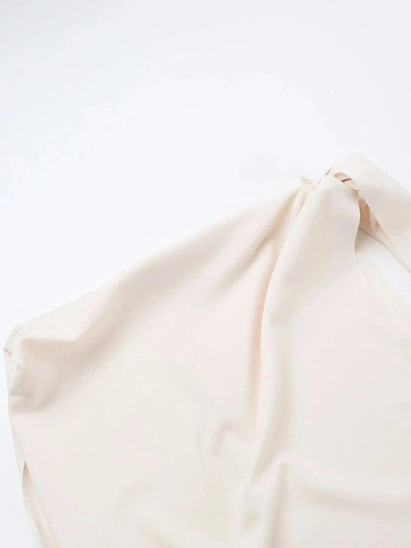 Asymmetrical Tied Sleeveless Maxi Dress Dresses The Nichole Collection