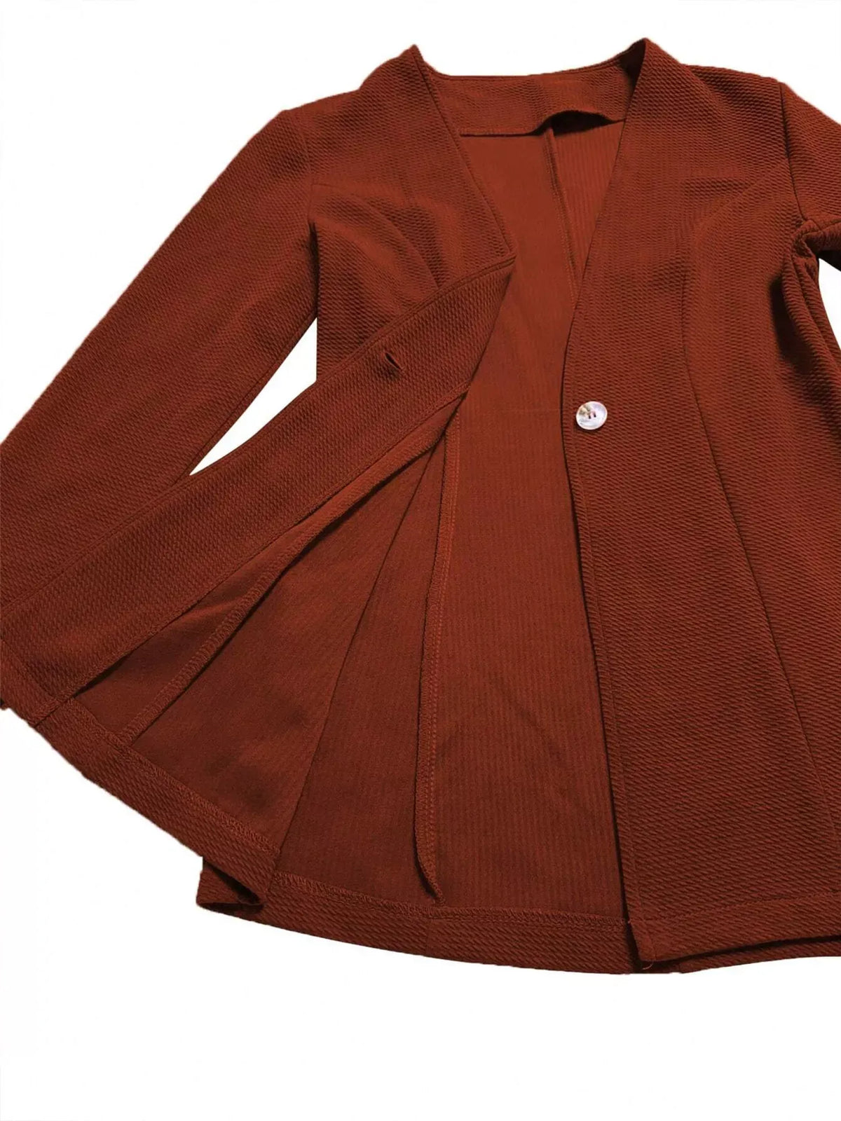 Single-Button Long-Sleeve Blazer The Nichole Collection - Official Site
