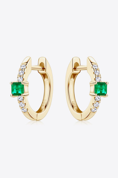 LAB-GROWN EMERALD EARRINGS The Nichole Collection - Official Site