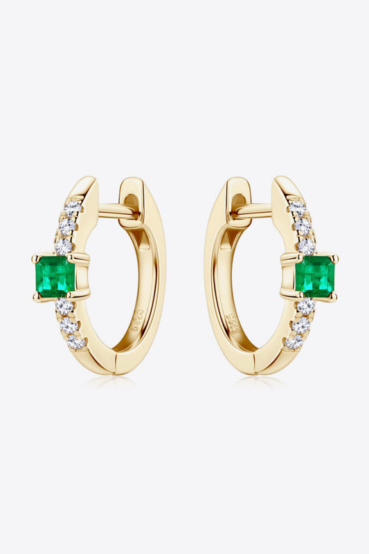 LAB-GROWN EMERALD EARRINGS The Nichole Collection - Official Site