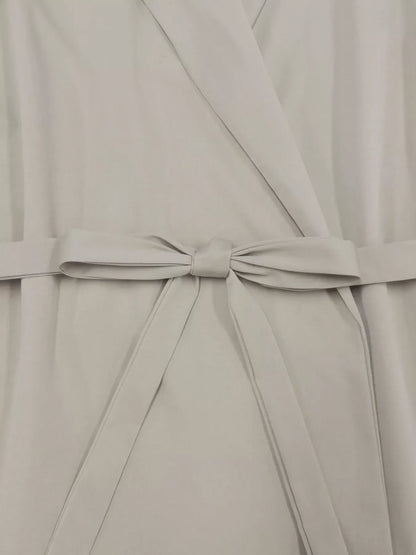 Belted Long Sleeve Blazer and Pants Set Women's Sets The Nichole Collection