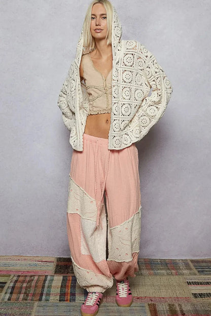 Boho Bloom Cardigan Cream / One Size The Nichole Collection