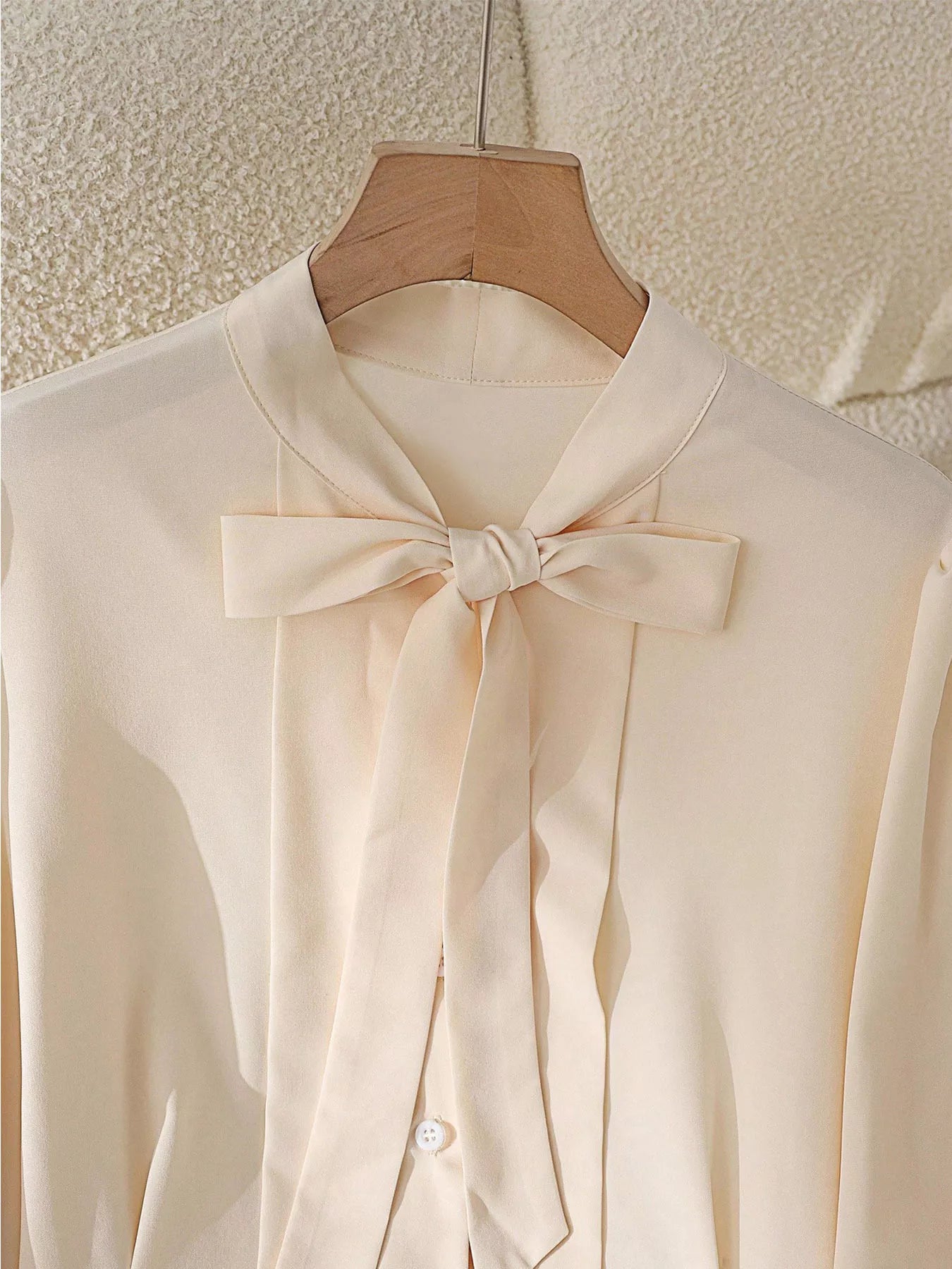 Bow Tie Long Sleeve Shirt The Nichole Collection
